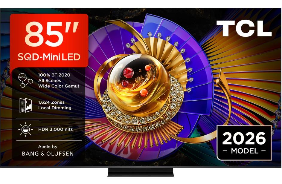 Телевизор TCL 85C7L , 215 см, 3840x2160 UHD-4K , 85 inch, Android , Mini LED , Smart TV