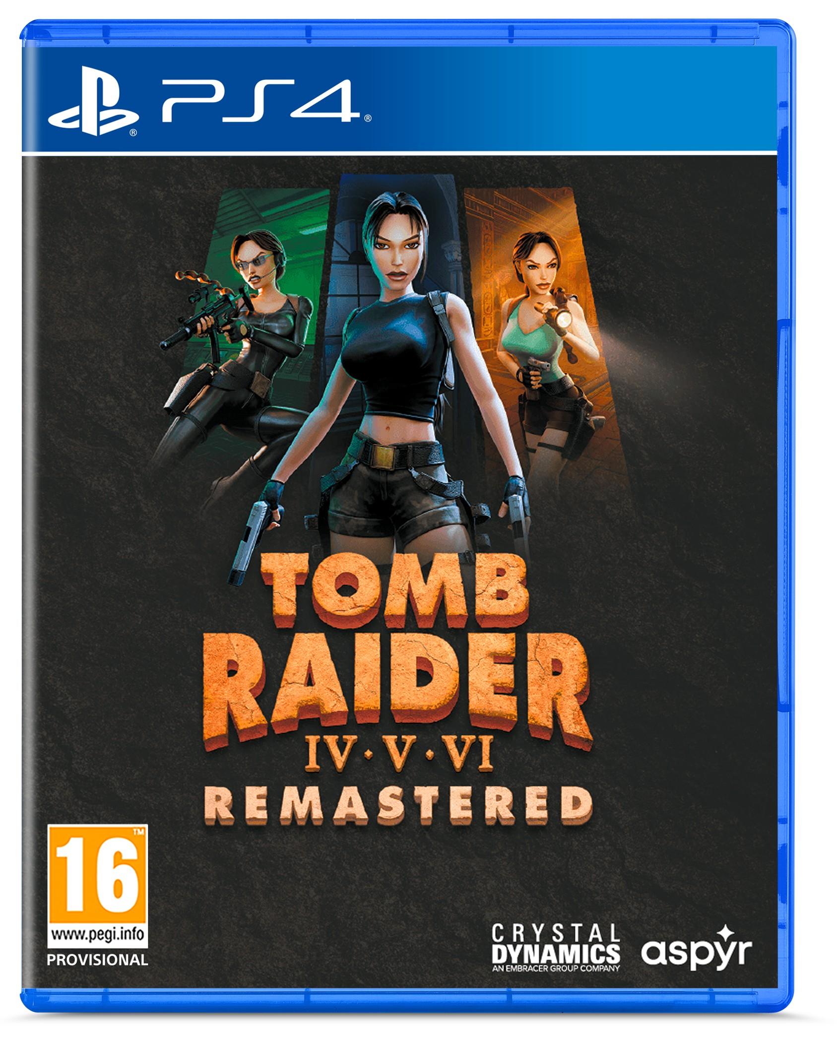 Tomb Raider IV-VI Remastered Starring Lara Croft (PS4) | JAR Computers Tomb Raider IV-VI Remastered Starring Lara Croft (PS4)