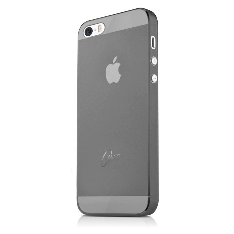 Ултра-тънък (0.30 mm) кейс за iPhone 5S, iPhone 5, iPhone SE - Itskins Zero 360 (черен) | JAR Computers Ултра-тънък (0.30 mm) кейс за iPhone 5S, iPhone 5, iPhone SE - Itskins Zero 360 (черен)