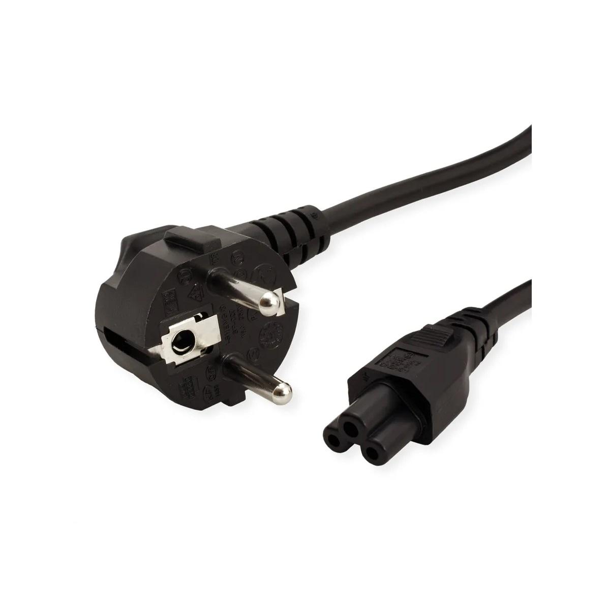 VALUE Кабел захранващ, Compaq, конектор 3-pin, черен, 0.8 м - 19.99.1027 | JAR Computers VALUE Кабел захранващ, Compaq, конектор 3-pin, черен, 0.8 м - 19.99.1027