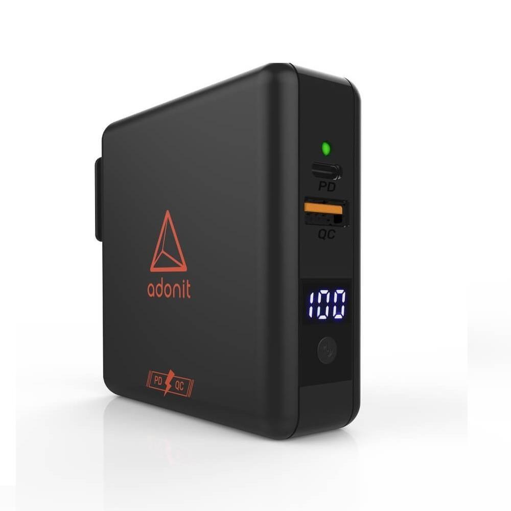 Захранване за ел. мрежа с USB-C и USB изходи, външна батерия и пад за безжично зареждане - Adonit Wireless TravelCube Pro Charger (черен) | JAR Computers Захранване за ел. мрежа с USB-C и USB изходи, външна батерия и пад за безжично зареждане - Adonit Wireless TravelCube Pro Charger (черен)