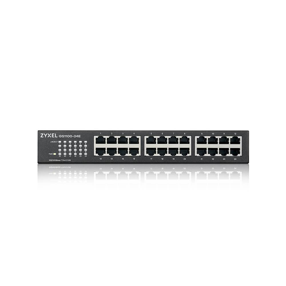 Zyxel GS1100-24Ev4  Unmanaged + 24 port Gigabit Unmanaged Switch v4
