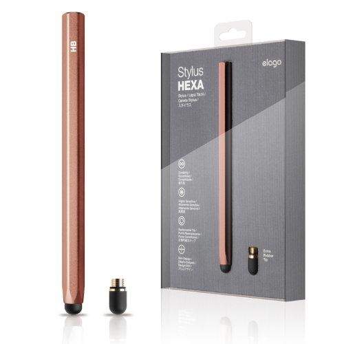 Алуминиева писалка за iPhone, iPad и капацитивни дисплеи - Elago Stylus Pen Hexa (кафяв) | JAR Computers Алуминиева писалка за iPhone, iPad и капацитивни дисплеи - Elago Stylus Pen Hexa (кафяв)