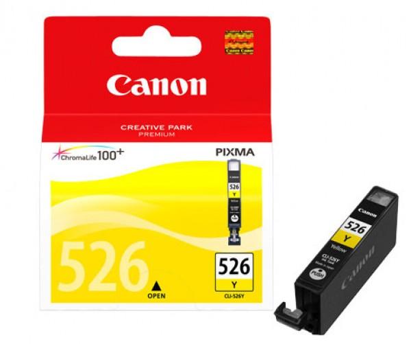 Canon CLI-526 Y глава и патрон за мастиленоструен принтер 1 броя Оригинал Жълт | JAR Computers Canon CLI-526 Y глава и патрон за мастиленоструен принтер 1 броя Оригинал Жълт