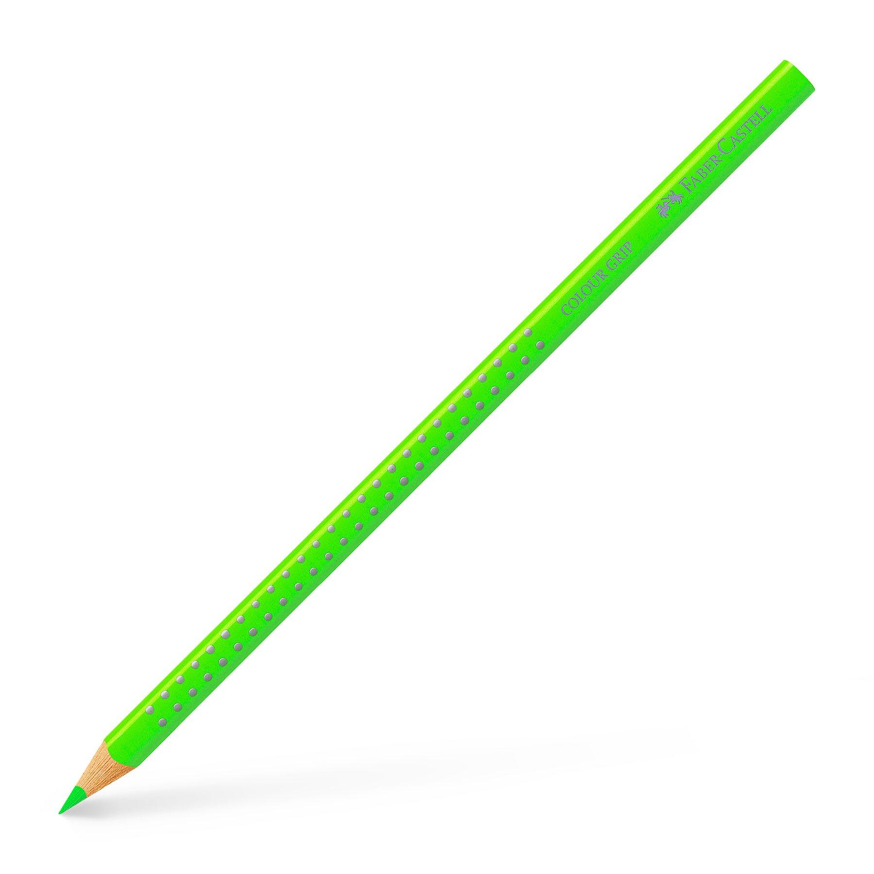 Faber-Castell Молив Grip 2001, неонов, зелен