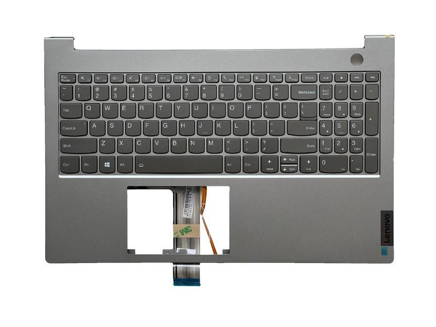 Горен корпус с клавиатура за Lenovo ThinkBook 15 G2 ITL Сив без Тъчпад | JAR Computers Горен корпус с клавиатура за Lenovo ThinkBook 15 G2 ITL Сив без Тъчпад