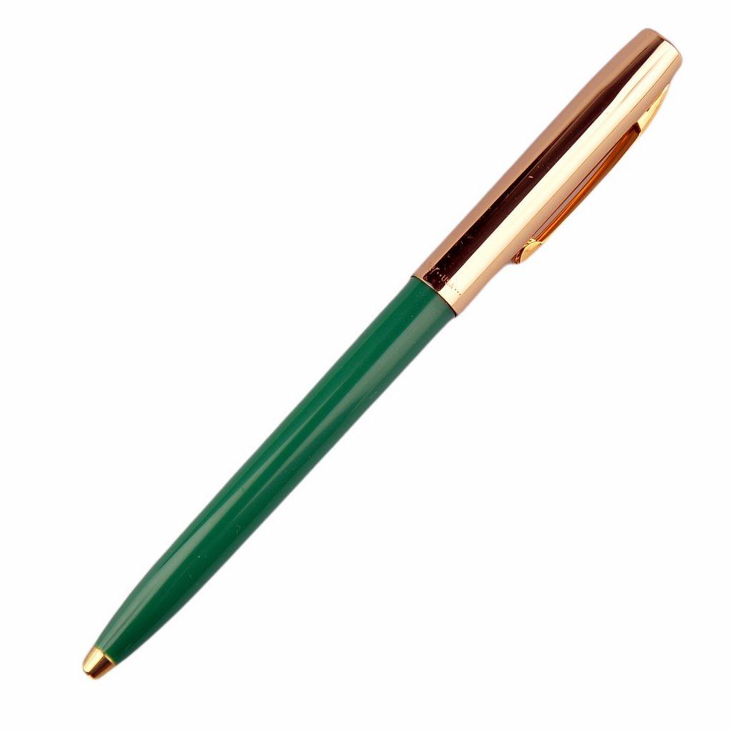 Химикалка Fisher Space Pen Cap-O-Matic Brass cap Green barrel 775G-GR в подаръчна кутия | JAR Computers Химикалка Fisher Space Pen Cap-O-Matic Brass cap Green barrel 775G-GR в подаръчна кутия
