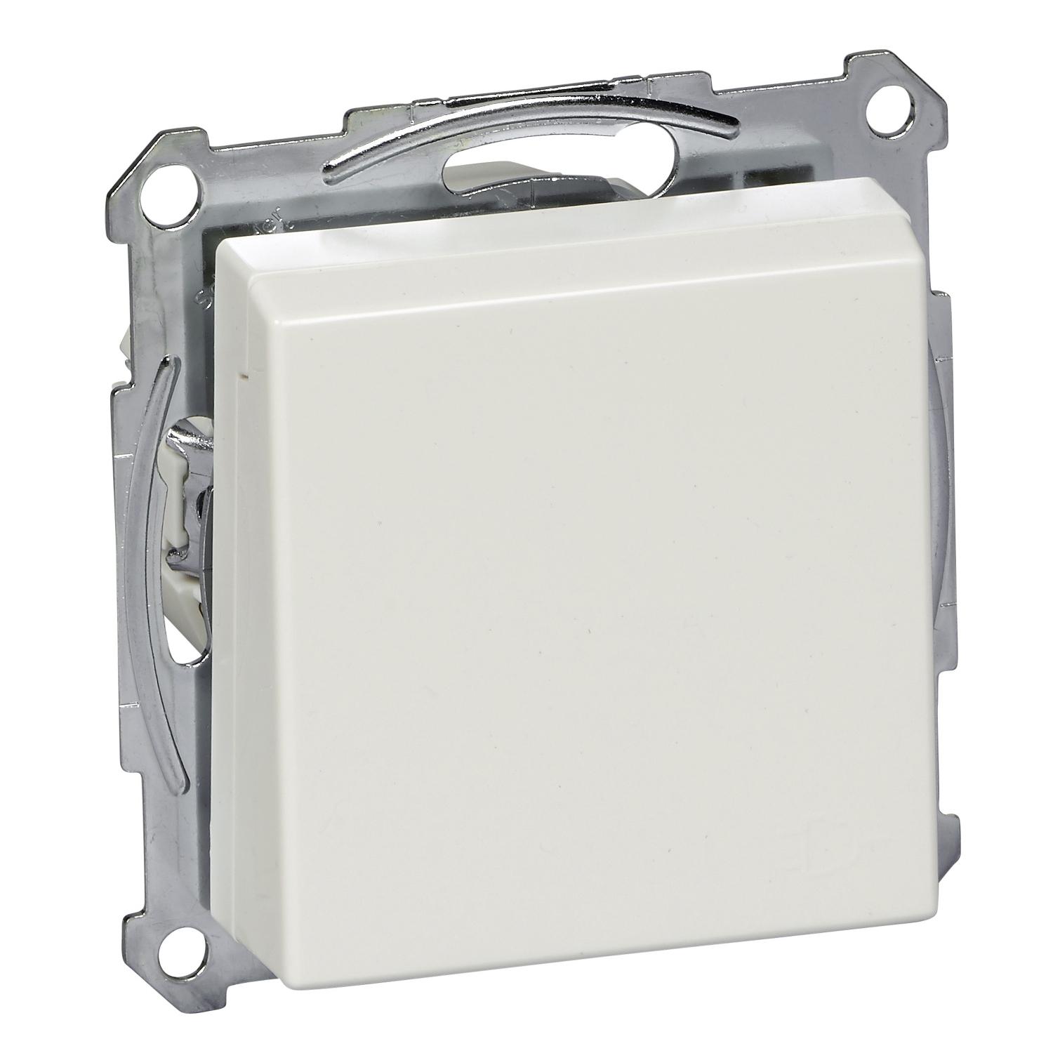 Контакт Шуко с капак безвинтови клеми полярно бяло гланциран System M - SCHNEIDER ELECTRIC Merten System M MTN2311-0319 | JAR Computers Контакт Шуко с капак безвинтови клеми полярно бяло гланциран System M - SCHNEIDER ELECTRIC Merten System M MTN2311-0319