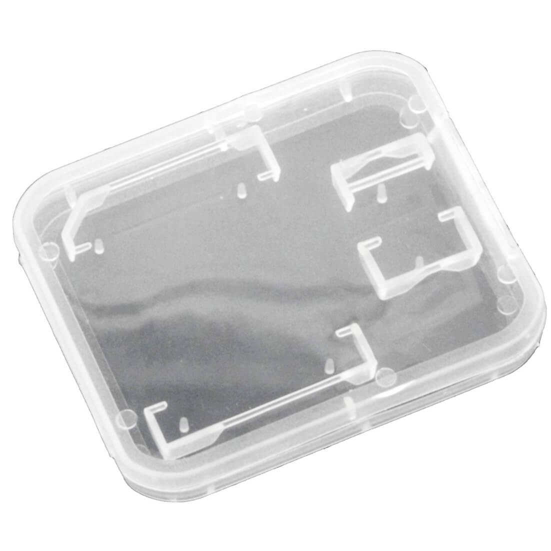 Кутийка за съхранение на MicroSD и SD карти - Storage Box clear for SD & microSD Memory Cards | JAR Computers Кутийка за съхранение на MicroSD и SD карти - Storage Box clear for SD & microSD Memory Cards