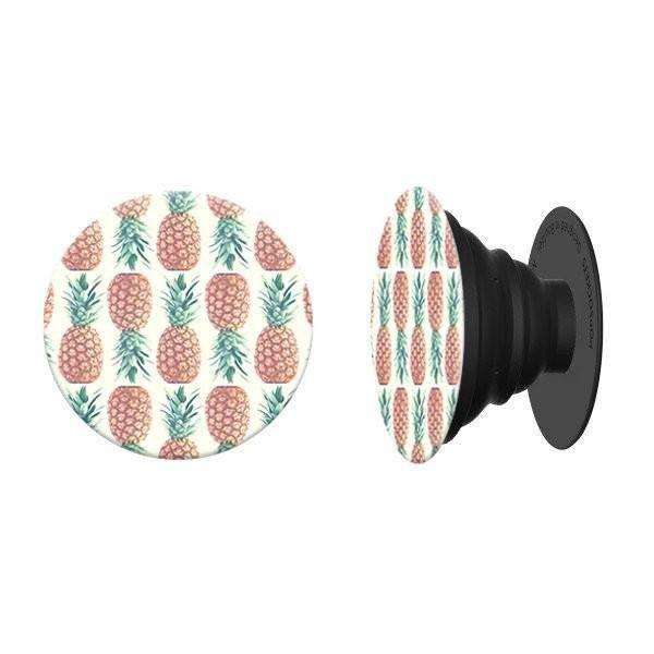 Поставка и аксесоар против изпускане на вашия смартфон - Popsockets Pineapple Pattern (черен-ананас) | JAR Computers Поставка и аксесоар против изпускане на вашия смартфон - Popsockets Pineapple Pattern (черен-ананас)