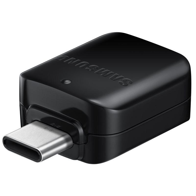 Samsung OTG USB-C to USB-A Adapter EE-UN930BBEGWW - USB-C адаптер към USB-A за устройства с USB-C порт (черен) (bulk) | JAR Computers Samsung OTG USB-C to USB-A Adapter EE-UN930BBEGWW - USB-C адаптер към USB-A за устройства с USB-C порт (черен) (bulk)
