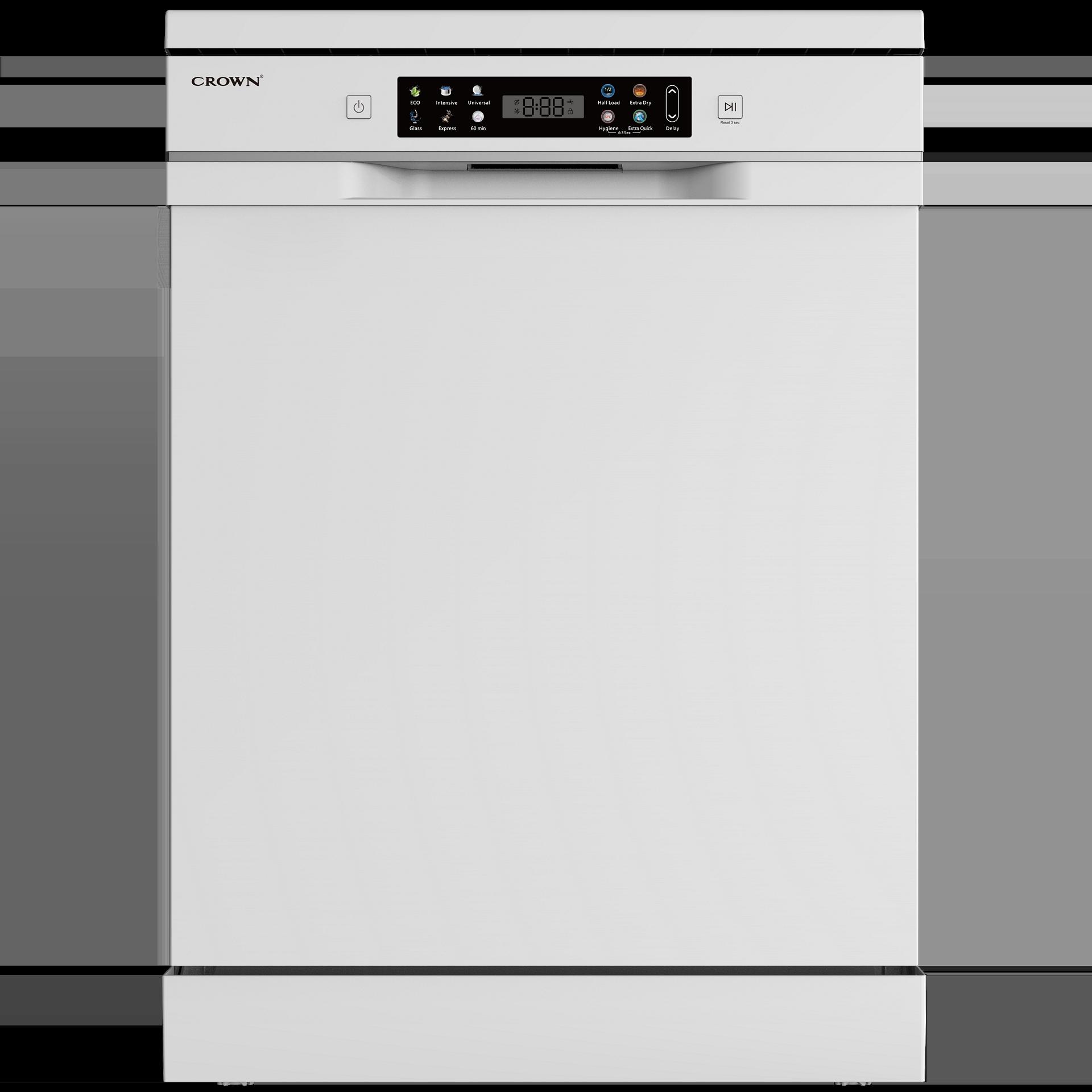 Съдомиялна машина Crown DWC6214EW , 14 комплекта, E