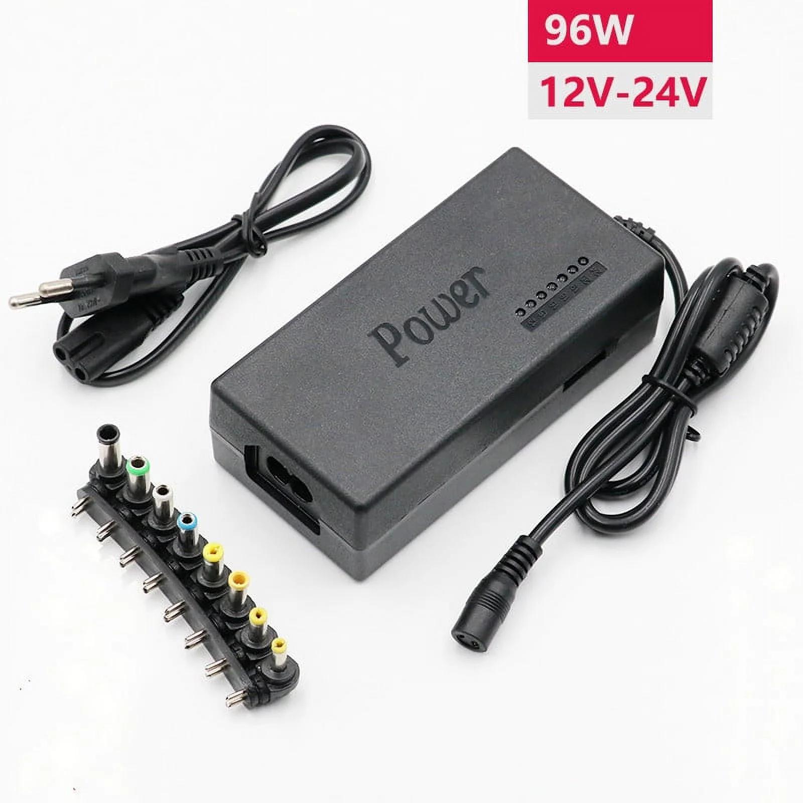 Универсално зарядно за лаптоп 220V-96W - 8 конектора