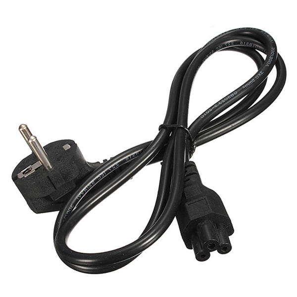 Захранващ Кабел - 3 пина ( AC Cord 3 Prong) 3x0.5 | JAR Computers Захранващ Кабел - 3 пина ( AC Cord 3 Prong) 3x0.5