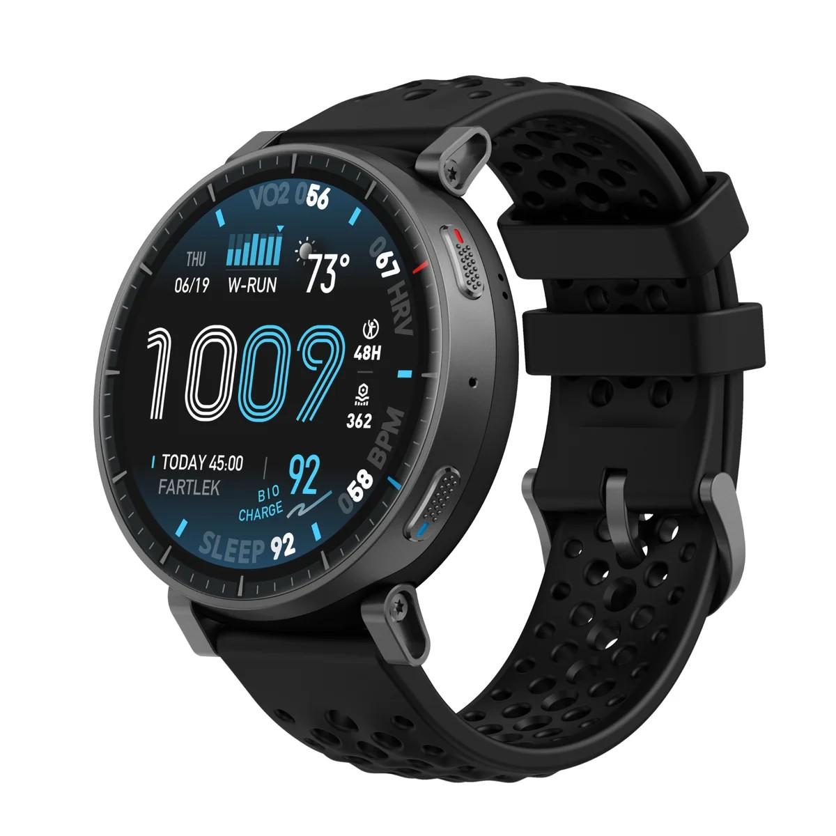 Amazfit Active Max W2556GL1N смарт часовник, 1.5″ AMOLED, Universal NFC, черен | JAR Computers Amazfit Active Max W2556GL1N смарт часовник, 1.5″ AMOLED, Universal NFC, черен
