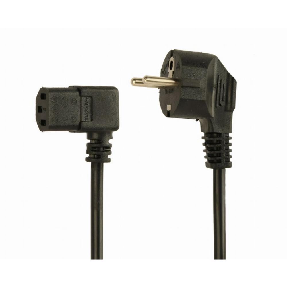 Cablexpert Schuko male - IEC C13 female Cable 1.8m Μαύρο (PC-186A-VDE) (GEMPC-186A-VDE)
