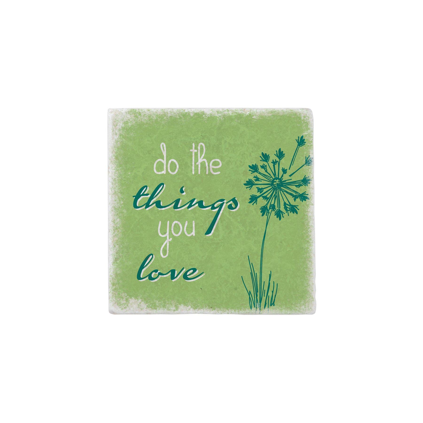 Gespaensterwald Подложка за чаша, мраморна, глухарче 0932 | JAR Computers Gespaensterwald Подложка за чаша, мраморна, глухарче 0932