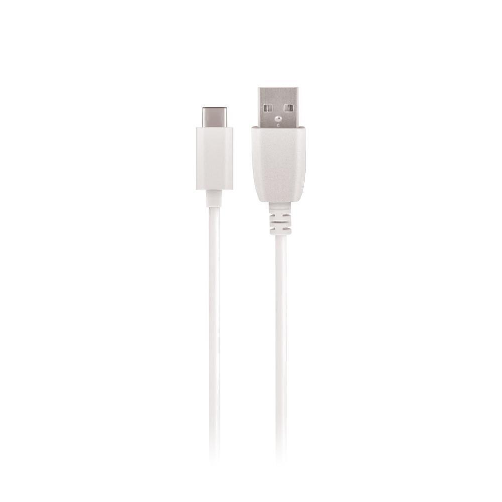 Maxlife кабел USB - USB-C  конектор 1,0 m 3A ,бял | JAR Computers Maxlife кабел USB - USB-C  конектор 1,0 m 3A ,бял