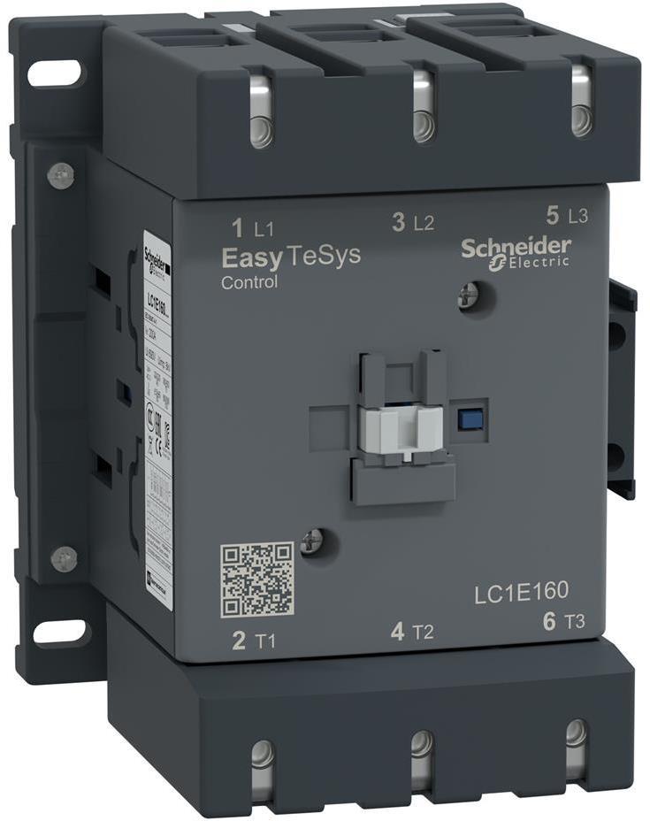 Контактор TeSys E 3P 75kW (160A AC-3) 1NO-1NC 220V 50Hz SE | JAR Computers Контактор TeSys E 3P 75kW (160A AC-3) 1NO-1NC 220V 50Hz SE