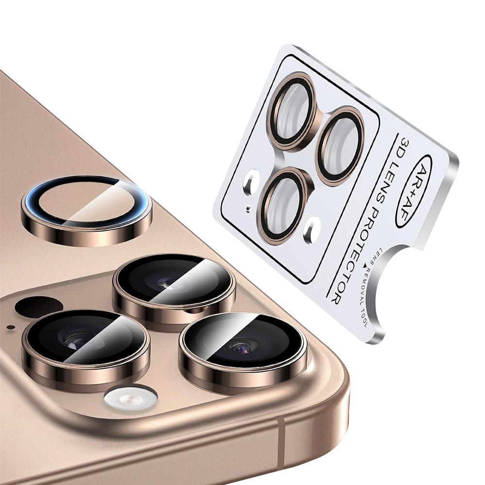 Metal Camera Lens Apple iPhone 16 Pro/16 Pro Max /пустинен титаний/ NORDIC | JAR Computers Metal Camera Lens Apple iPhone 16 Pro/16 Pro Max /пустинен титаний/ NORDIC