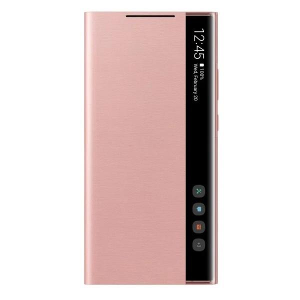 Оригинален кейс, през който виждате информация от дисплея за Samsung Galaxy Note 20 Ultra - Samsung Clear View Cover EF-ZN985CAEGEU (розов) | JAR Computers Оригинален кейс, през който виждате информация от дисплея за Samsung Galaxy Note 20 Ultra - Samsung Clear View Cover EF-ZN985CAEGEU (розов)