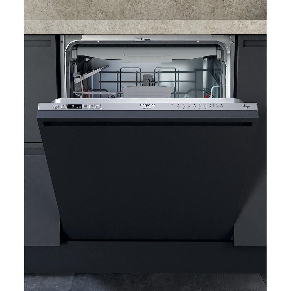 Съдомиялна машина за вграждане Hotpoint-Ariston HA4IFD14B , 14 комплекта, D