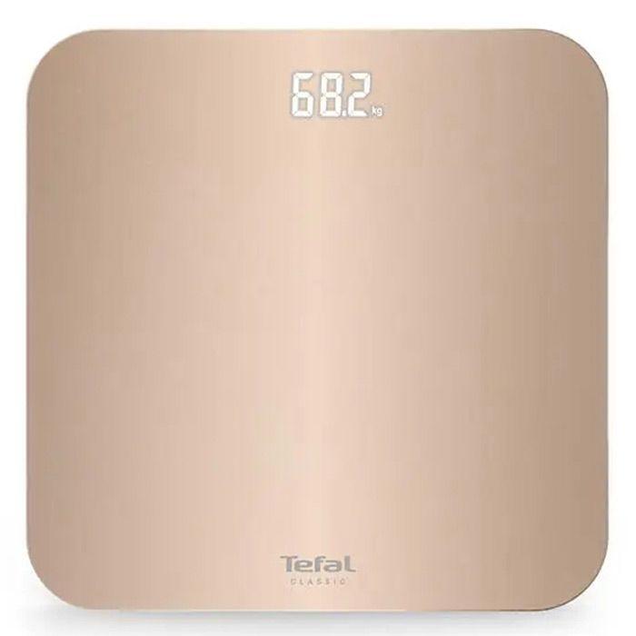 Tefal PP1900V0 Classic 3 Dune Metal, glass platform (31x31cm, 5mm), 180Kg / 100g, display (75x25), back light display, 3 x AAA battery included