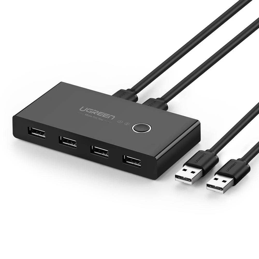 USB хъб Ugreen US216 2x4 USB 2.0 (30767)