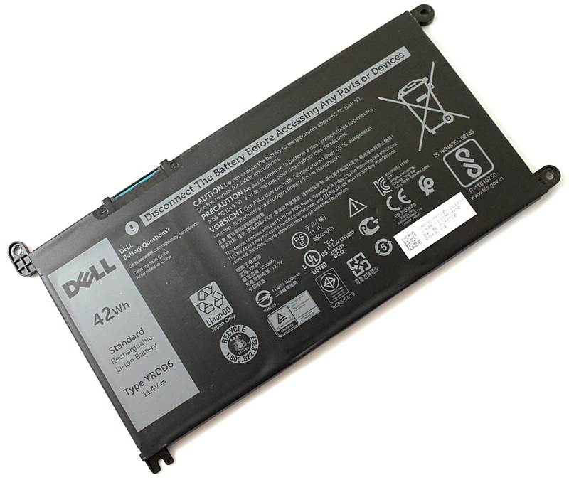 Батерия ОРИГИНАЛНА DELL Inspiron 3582 5481 5493 5585 Vostro 3501 3583 5490 YRDD6