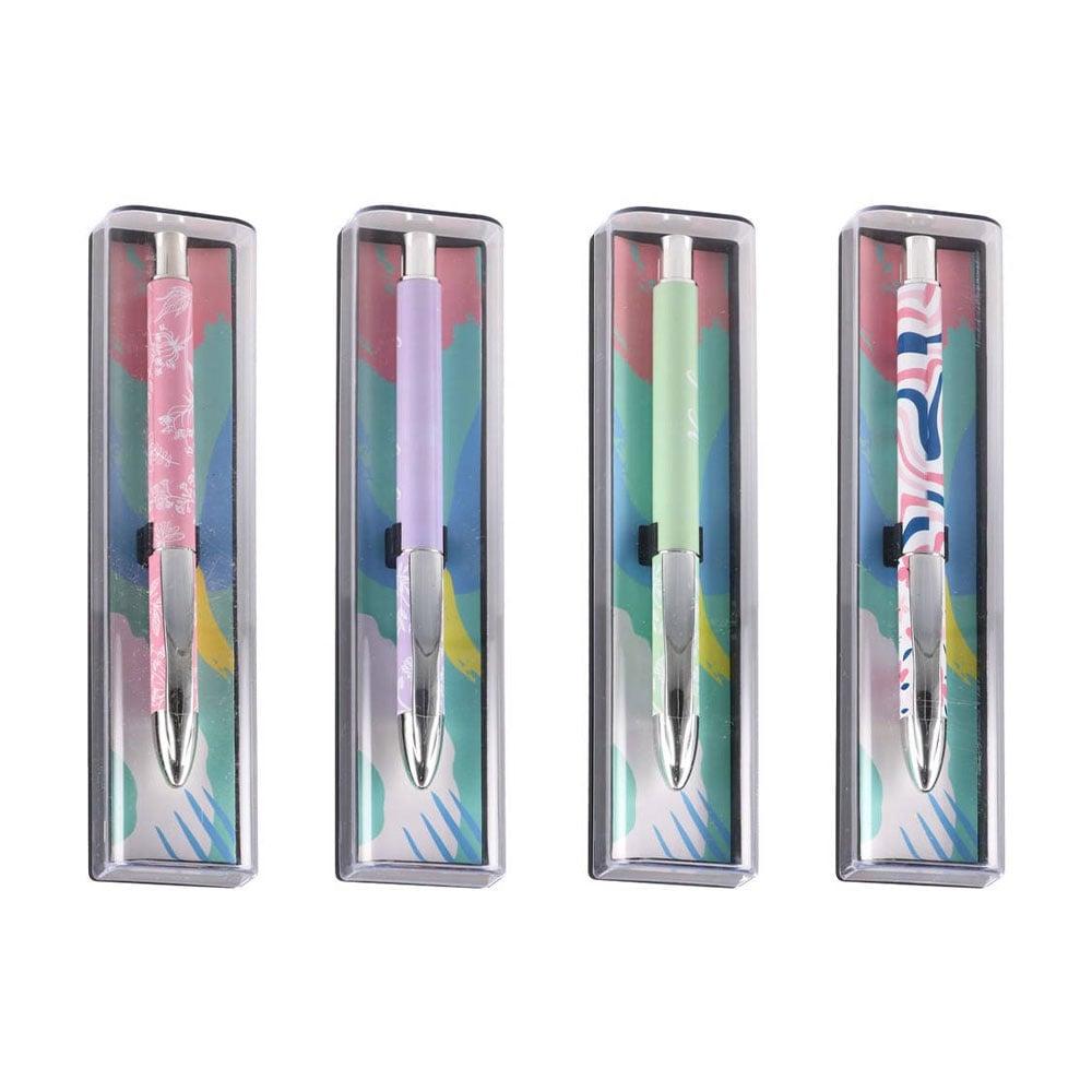 Химикалка Empire Mr Pen, автоматична, 1.0 mm, в кутия, асорти, 1 брой