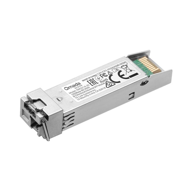Индустриален WDM Bi-Directional SFP модул 1000Base-BX, 20 km - Omada by TP-Link ISM321A-20 | JAR Computers Индустриален WDM Bi-Directional SFP модул 1000Base-BX, 20 km - Omada by TP-Link ISM321A-20