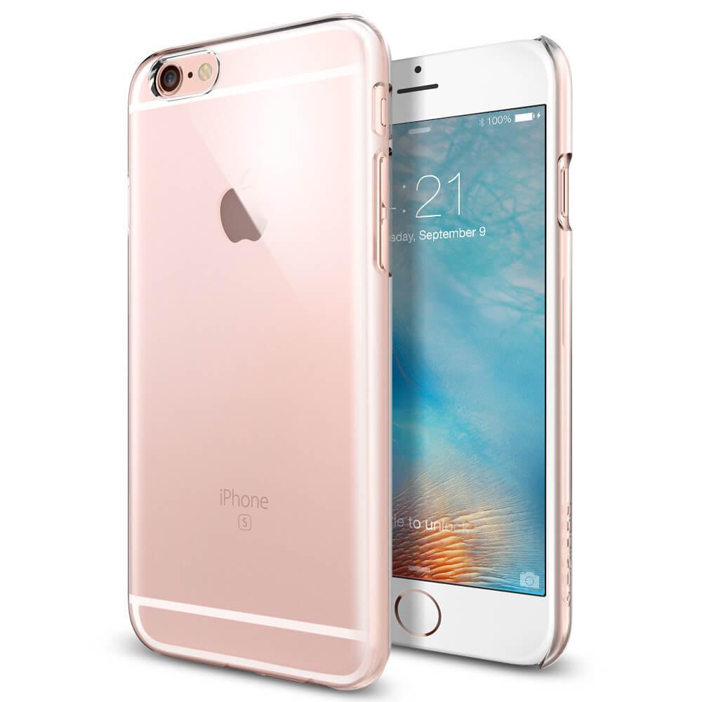 Качествен кейс за iPhone 6S, iPhone 6 - Spigen Thin Fit Case Crystal (прозрачен) | JAR Computers Качествен кейс за iPhone 6S, iPhone 6 - Spigen Thin Fit Case Crystal (прозрачен)
