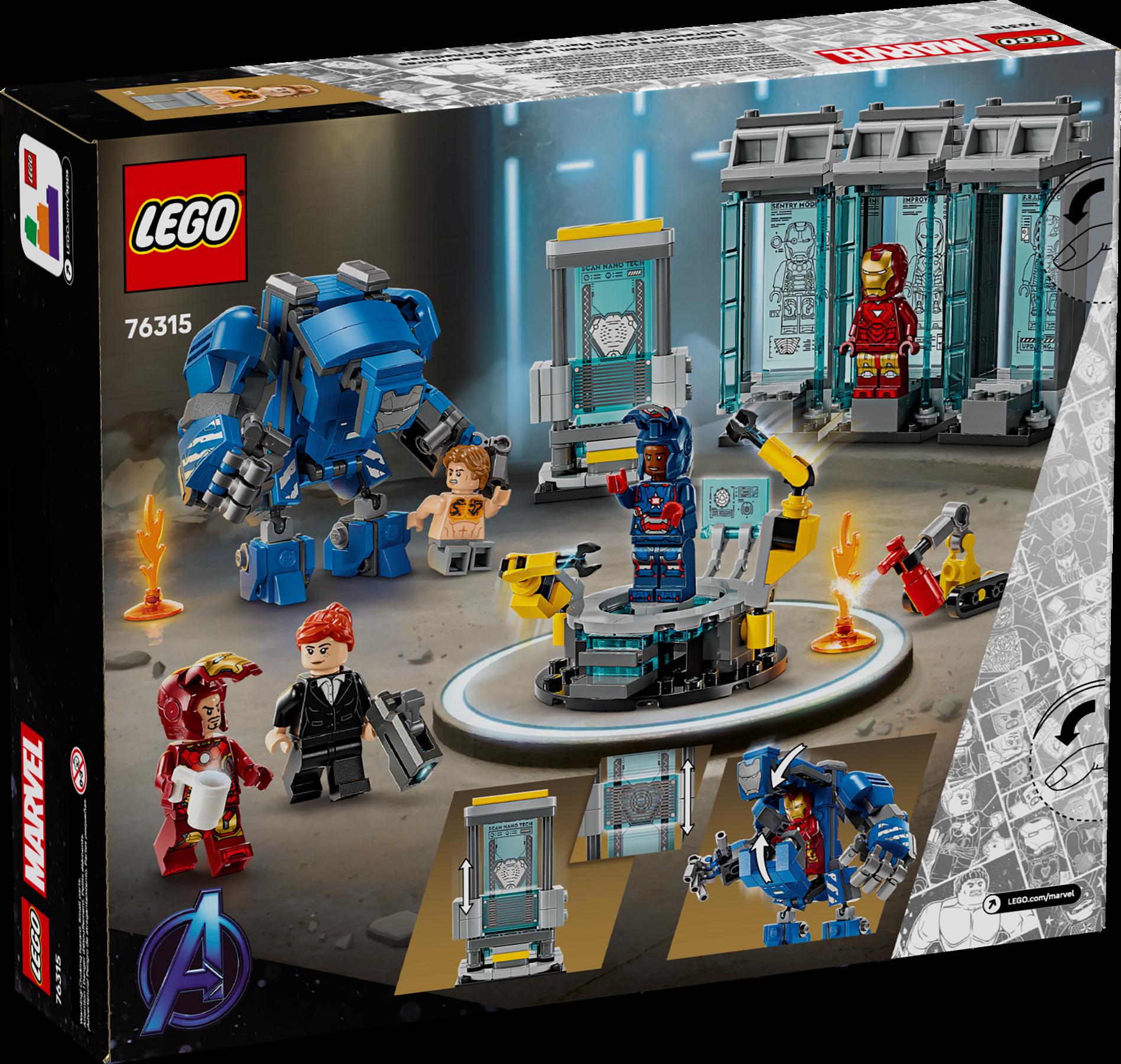 Lego Marvel Super Heroes Iron Man's Laboratory: Hall of Armor (76315) (LGO76315)