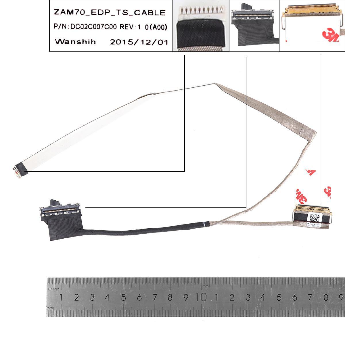 Лентов Кабел за лаптоп (LCD Cable) Dell Latitude E5450 (40Pin)  | JAR Computers Лентов Кабел за лаптоп (LCD Cable) Dell Latitude E5450 (40Pin)