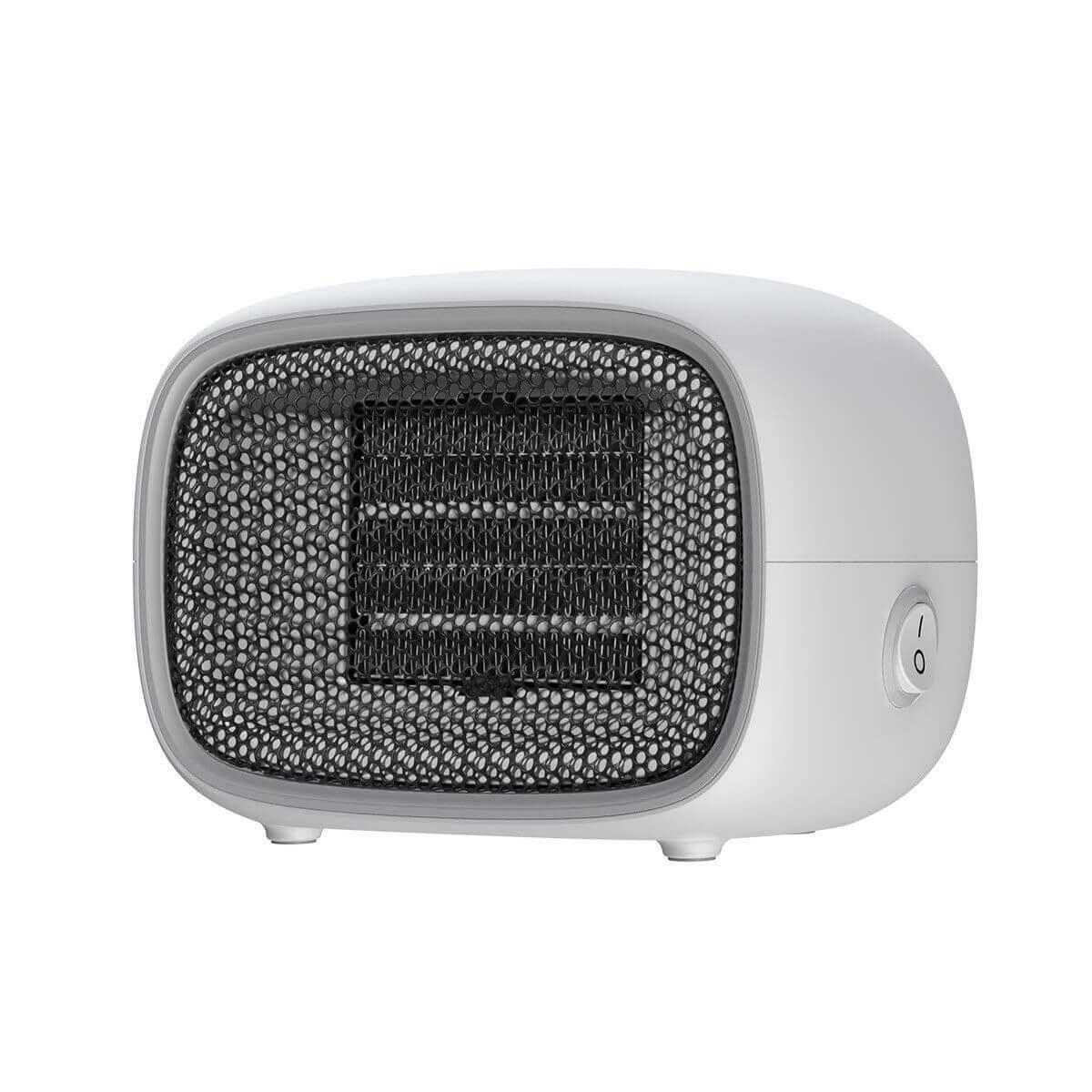 Мини вентилаторна печка 500W - Baseus Warm Little White Fan Heater (бял) | JAR Computers Мини вентилаторна печка 500W - Baseus Warm Little White Fan Heater (бял)