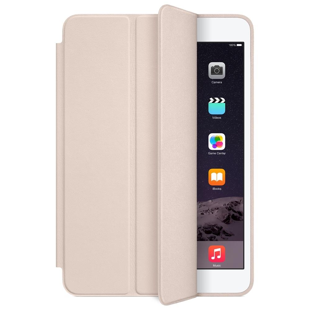 Оригинален кожен калъф и поставка за iPad mini, iPad mini 2, iPad mini 3 - Apple Smart Case (бледо розов) | JAR Computers Оригинален кожен калъф и поставка за iPad mini, iPad mini 2, iPad mini 3 - Apple Smart Case (бледо розов)