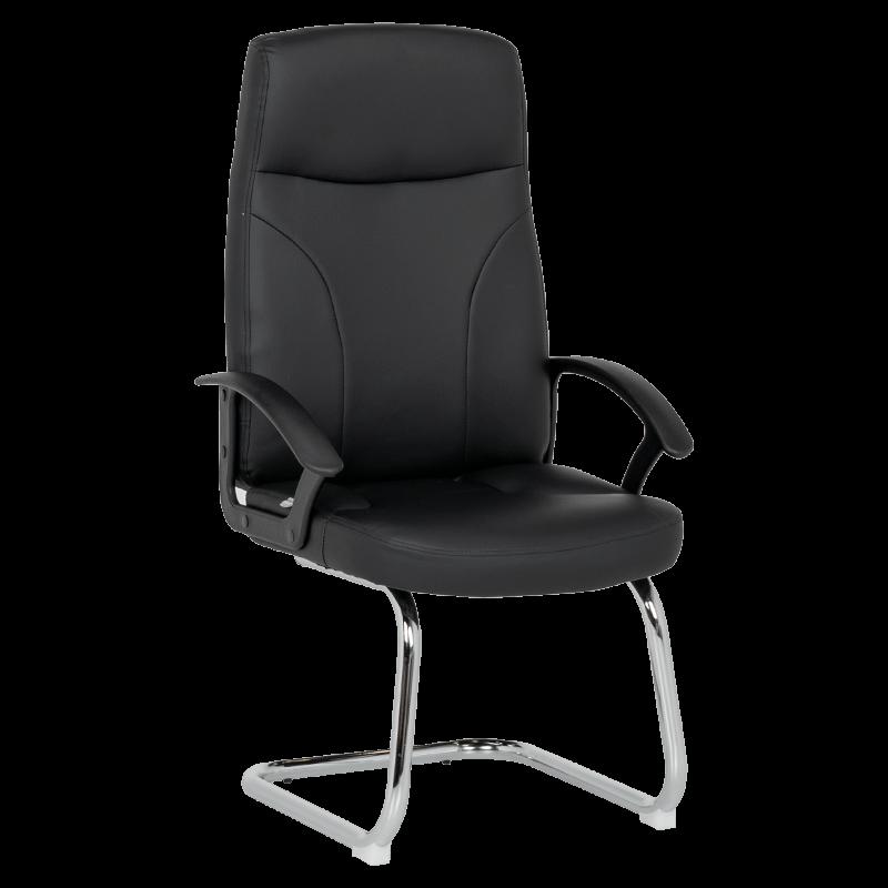 Посетителски стол 7101 - черен