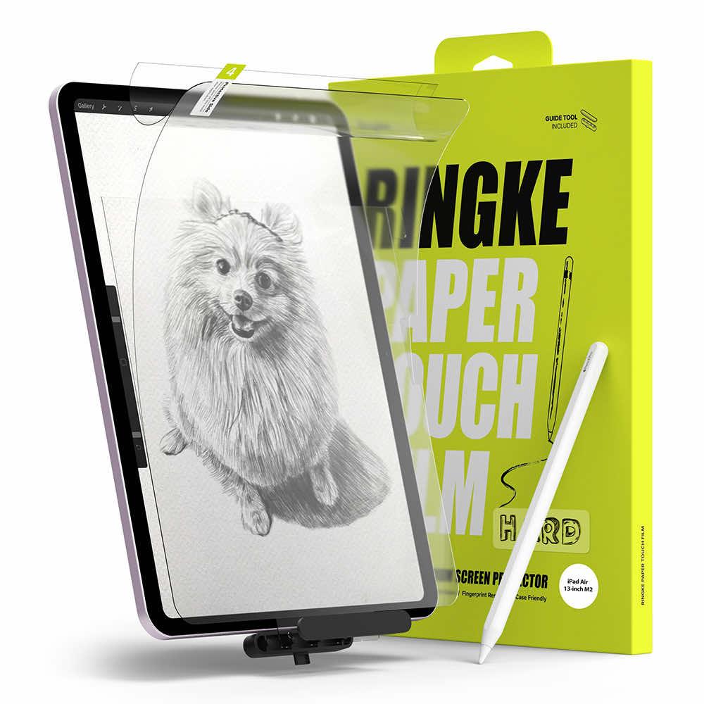 Ringke Paper Touch Film Hard - качествено защитно покритие (подходящо за рисуване) за дисплея на iPad Air 13 (2024) (матово) (2 броя)