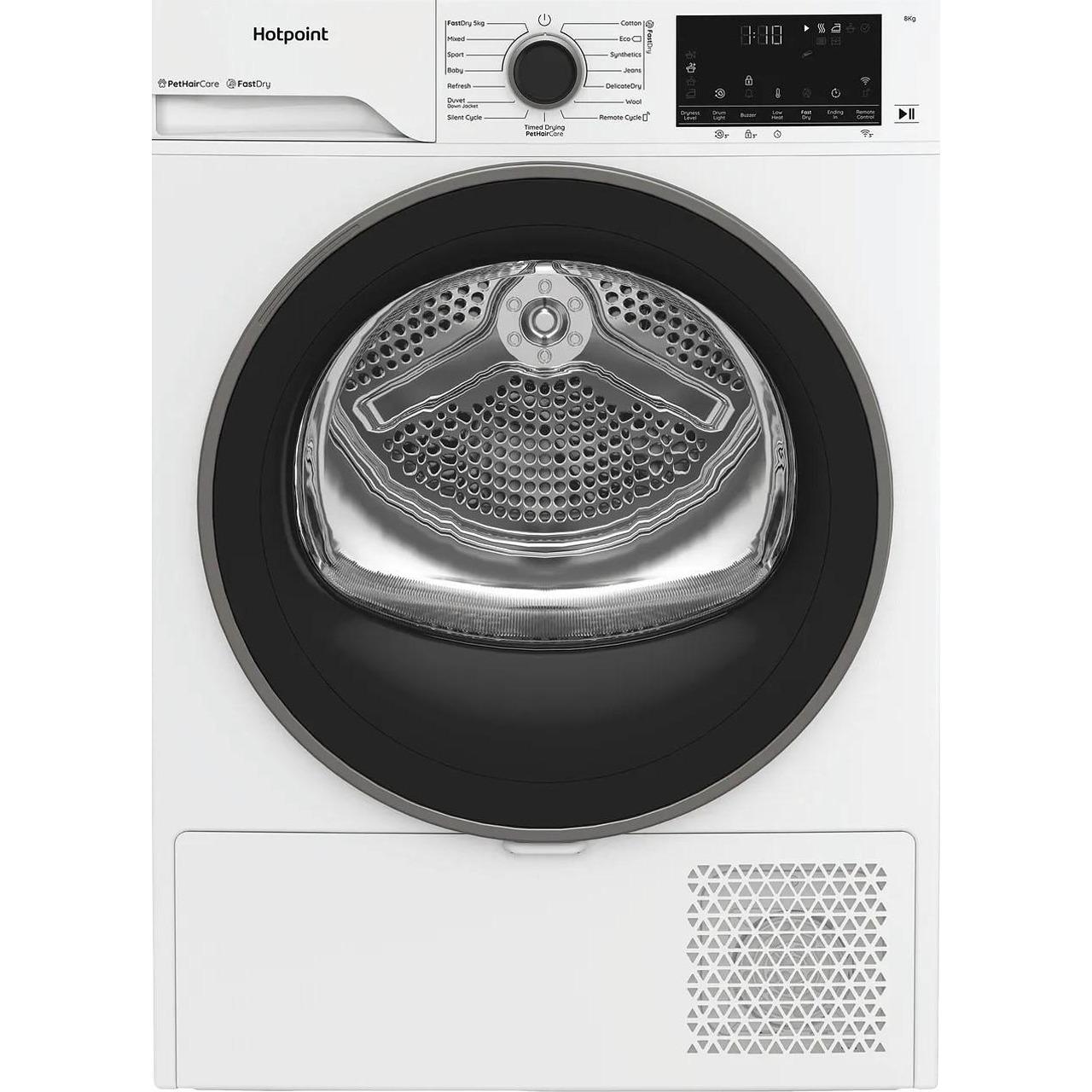 Сушилня Hotpoint-Ariston C HD 84M WBS EE , 8 kg, C                                                                                                                                , Бял | JAR Computers Сушилня Hotpoint-Ariston C HD 84M WBS EE , 8 kg, C                                                                                                                                , Бял