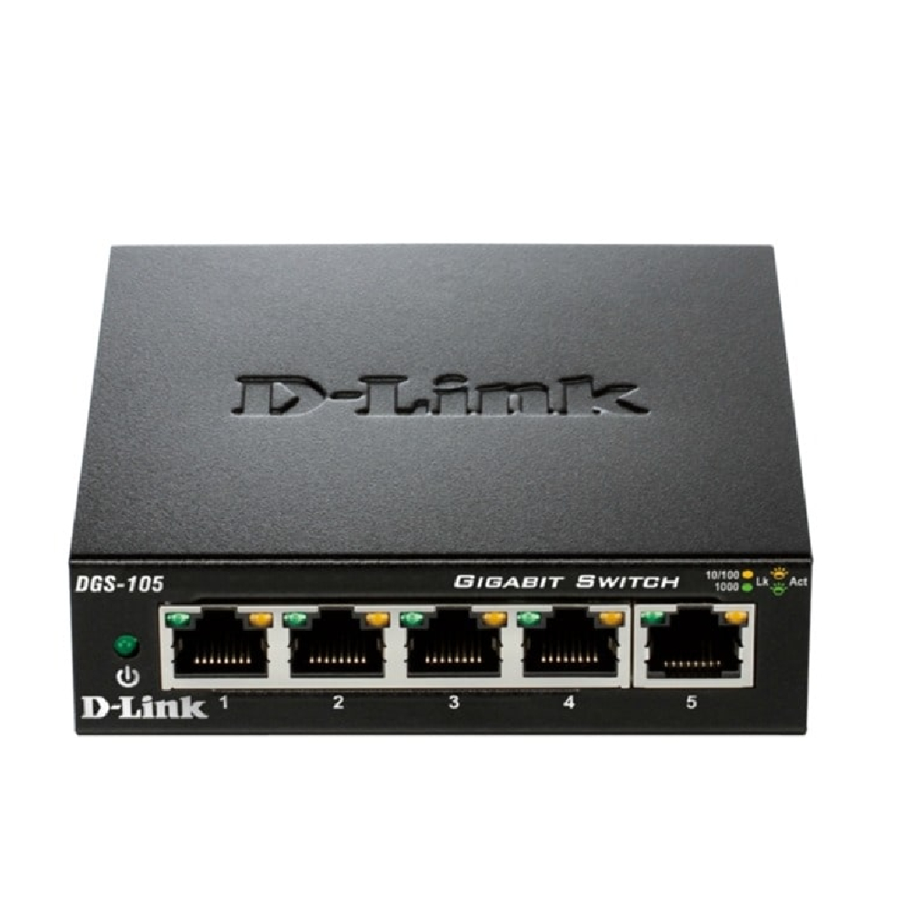 Switch D-Link 5 портов модел DGS-105GL, 5-Port Gigabit | JAR Computers Switch D-Link 5 портов модел DGS-105GL, 5-Port Gigabit