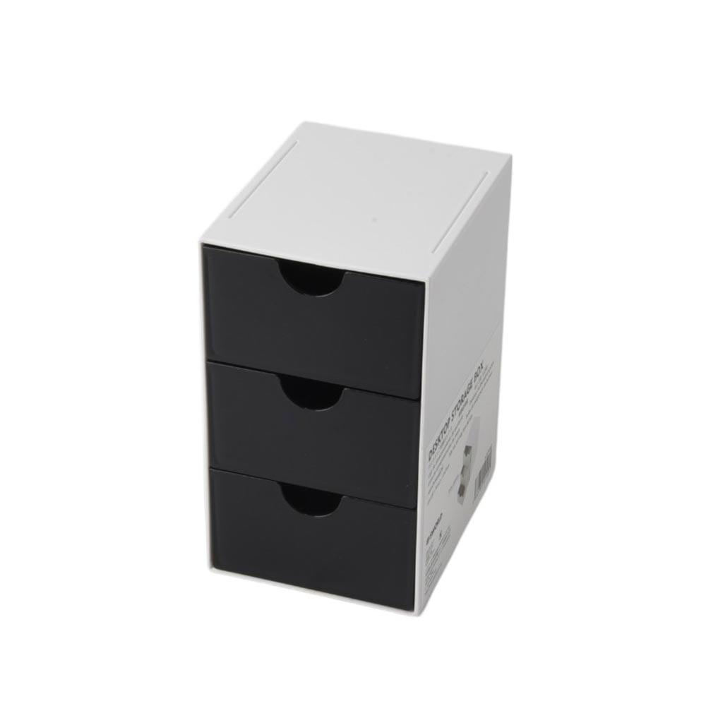 Sworld Органайзер за бюро, с 3 чекмеджета, черен | JAR Computers Sworld Органайзер за бюро, с 3 чекмеджета, черен