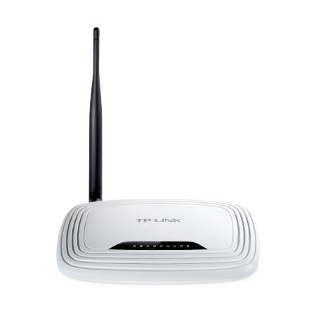 TP-Link TL-WR740N, 150Mbps Wireless Router + 4Port Switch, 5dBi антена | JAR Computers TP-Link TL-WR740N, 150Mbps Wireless Router + 4Port Switch, 5dBi антена