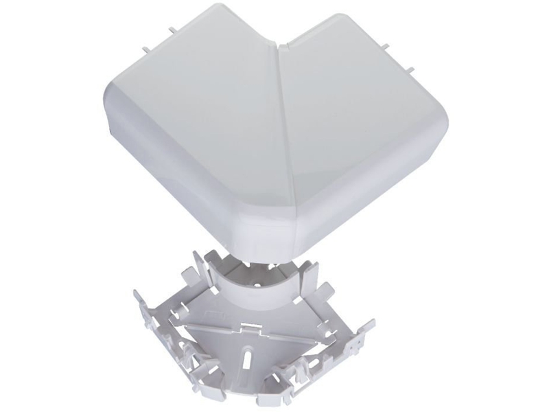 010785 Legrand Плосък ъгъл 90° за кабелен канал DLP 50Х105-85 мм | JAR Computers 010785 Legrand Плосък ъгъл 90° за кабелен канал DLP 50Х105-85 мм