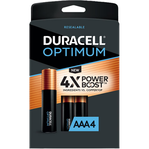 Батерия алк.DURACELL AAA/LR03 OPTIMUM 4б