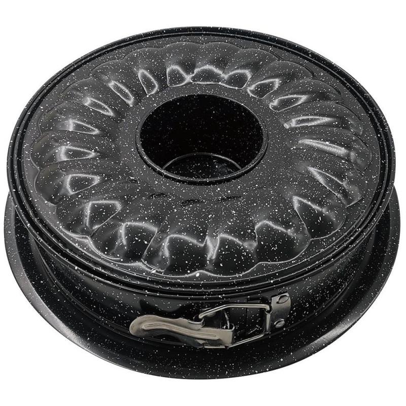 Форма за блат и кекс Kinghoff KH 1779, 26 см, Падащо дъно, Стомана, Черен | JAR Computers Форма за блат и кекс Kinghoff KH 1779, 26 см, Падащо дъно, Стомана, Черен