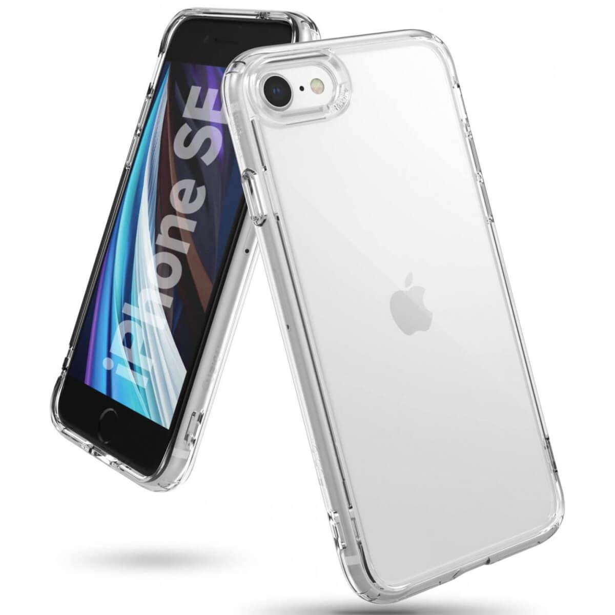 Хибриден удароустойчив кейс за iPhone SE (2022), iPhone SE (2020), iPhone 8, iPhone 7 - Ringke Fusion Crystal Case (прозрачен) | JAR Computers Хибриден удароустойчив кейс за iPhone SE (2022), iPhone SE (2020), iPhone 8, iPhone 7 - Ringke Fusion Crystal Case (прозрачен)