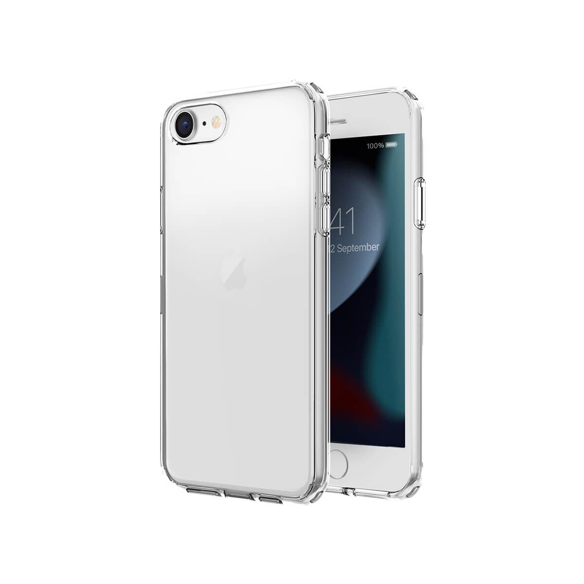 Хибриден удароустойчив кейс за iPhone SE (2022), iPhone SE (2020), iPhone 8, iPhone 7 - Uniq LifePro Xtreme Case (прозрачен) | JAR Computers Хибриден удароустойчив кейс за iPhone SE (2022), iPhone SE (2020), iPhone 8, iPhone 7 - Uniq LifePro Xtreme Case (прозрачен)