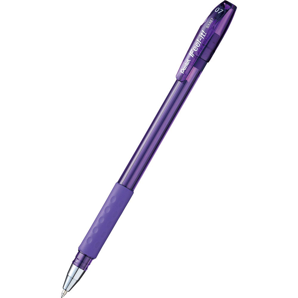 Химикалка Pentel BX487 Feel-It 0.7мм ллв