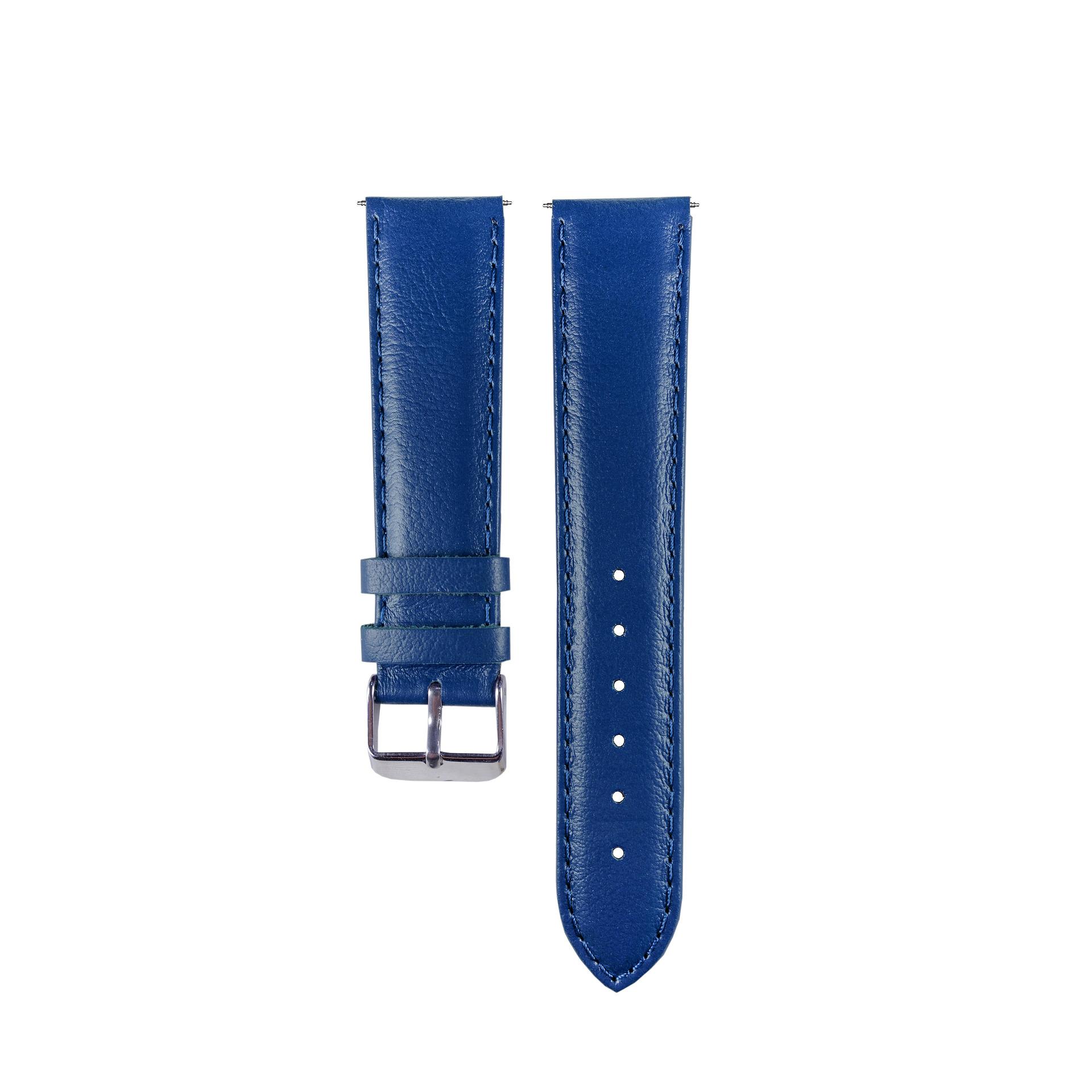 Каишка Trender Faux Leather 20mm Blue TR-FX20BL | JAR Computers Каишка Trender Faux Leather 20mm Blue TR-FX20BL