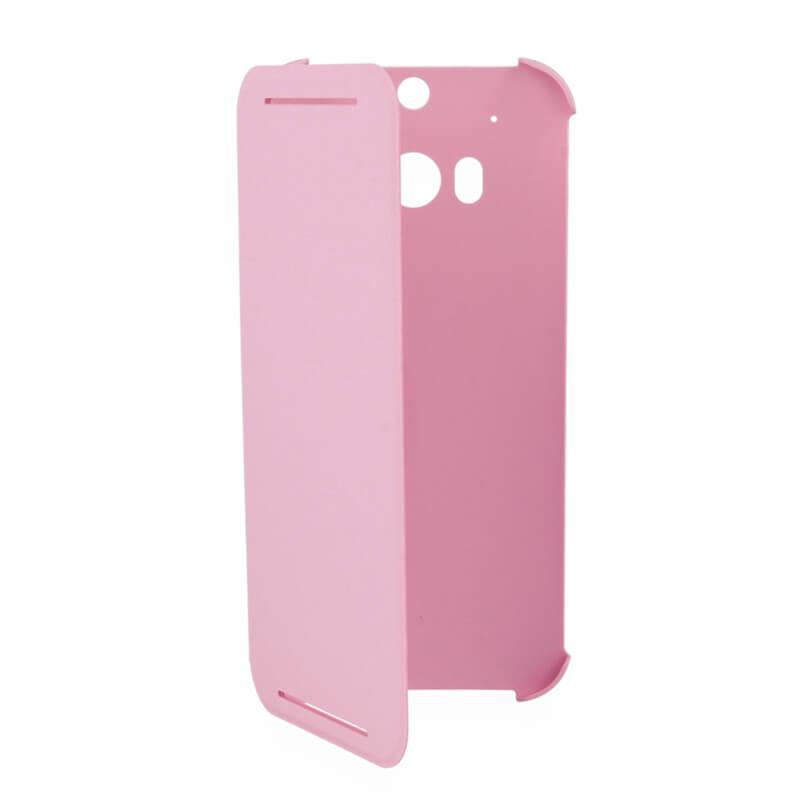 Оригинален кейс за HTC One 2 M8 - HTC Flip Case HC V941 (розов) | JAR Computers Оригинален кейс за HTC One 2 M8 - HTC Flip Case HC V941 (розов)